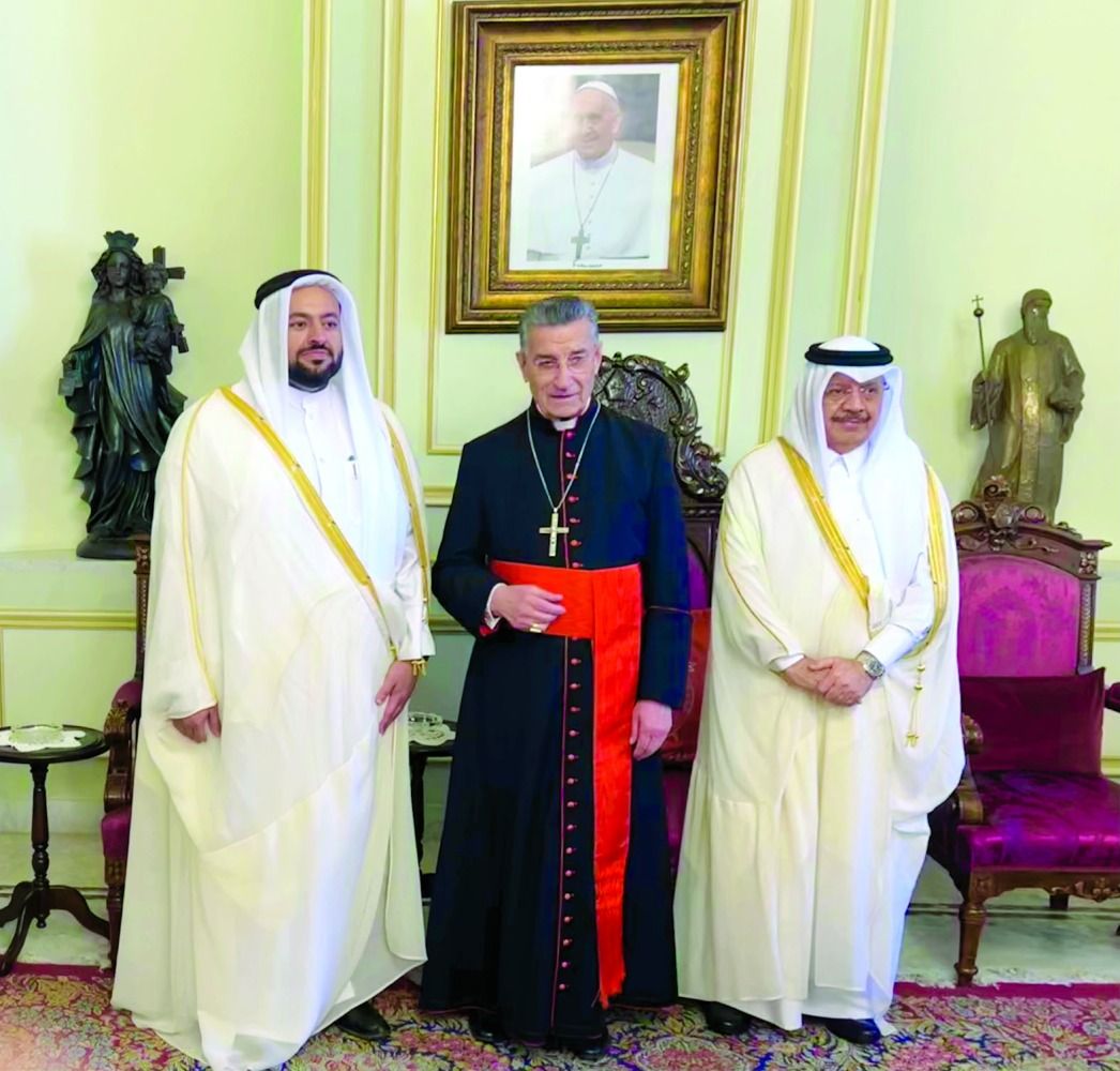 اجتماع مع بطريرك أنطاكية