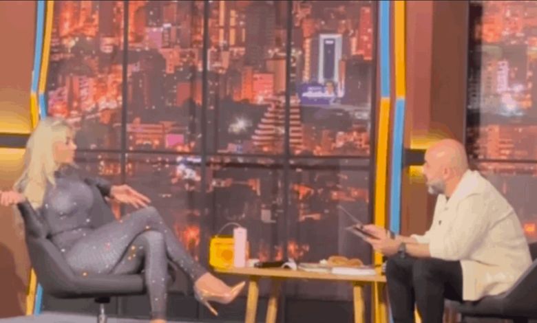 ميريام كلينك تنفعل وتنسحب من مقابلة مع هشام حداد.. ماذا حصل بينهما؟