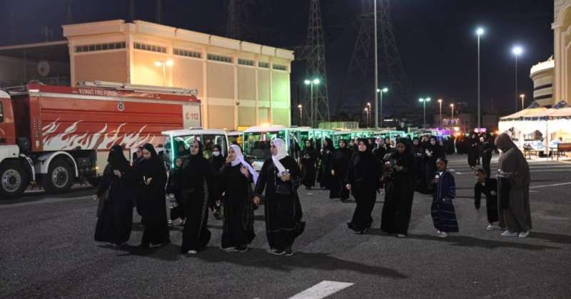 «بلال بن رباح» شهد إقبالاً كثيفاً من المصلين في أولى ليالي القيام