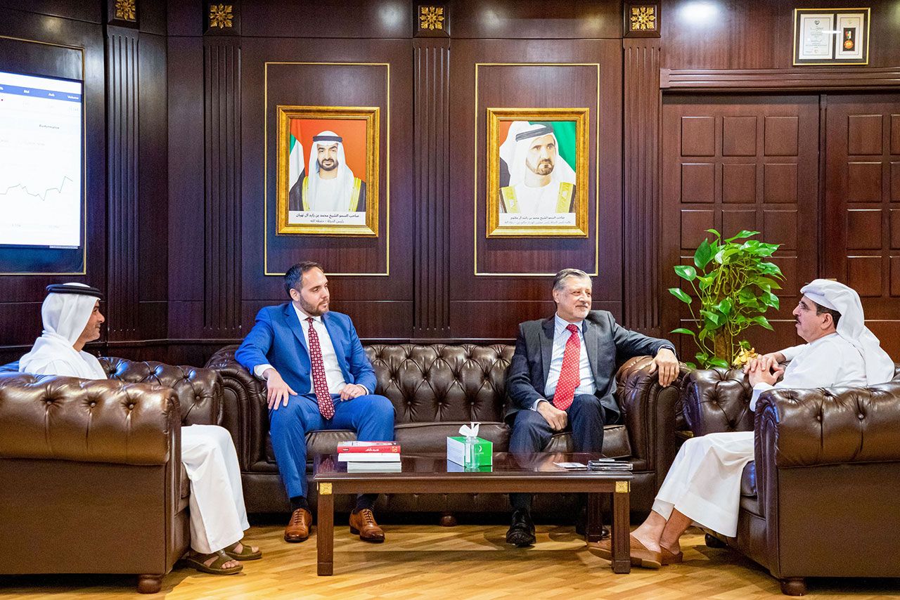 ديوا تستقبل الرئيس التنفيذي لـ COP28