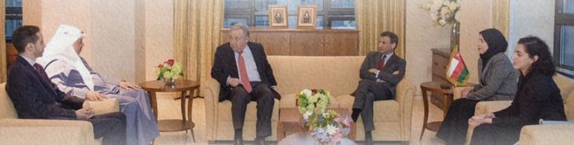 الأمين العام للأمم المتحدة: نرحب بالدور العماني لتسوية الخلافات باليمن