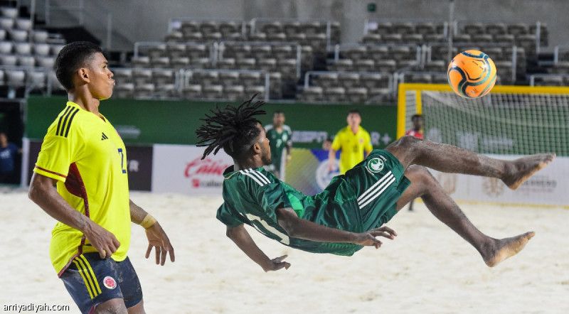 «أخضر الشاطئية» يكسب كولومبيا برباعية