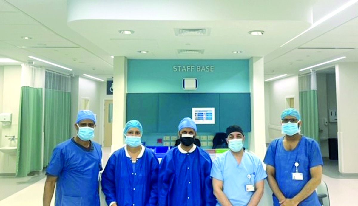 نجاح جراحات العيون بمستشفى عائشة بنت حمد العطية