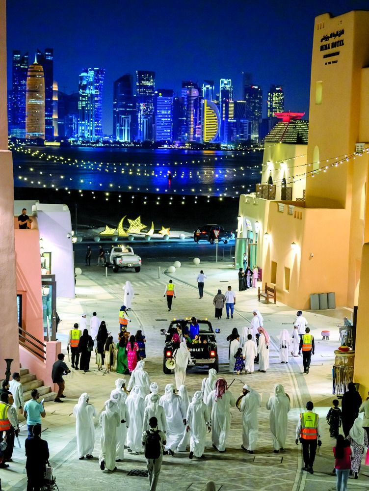 ميناء الدوحة القديم يستعد للاحتفالات