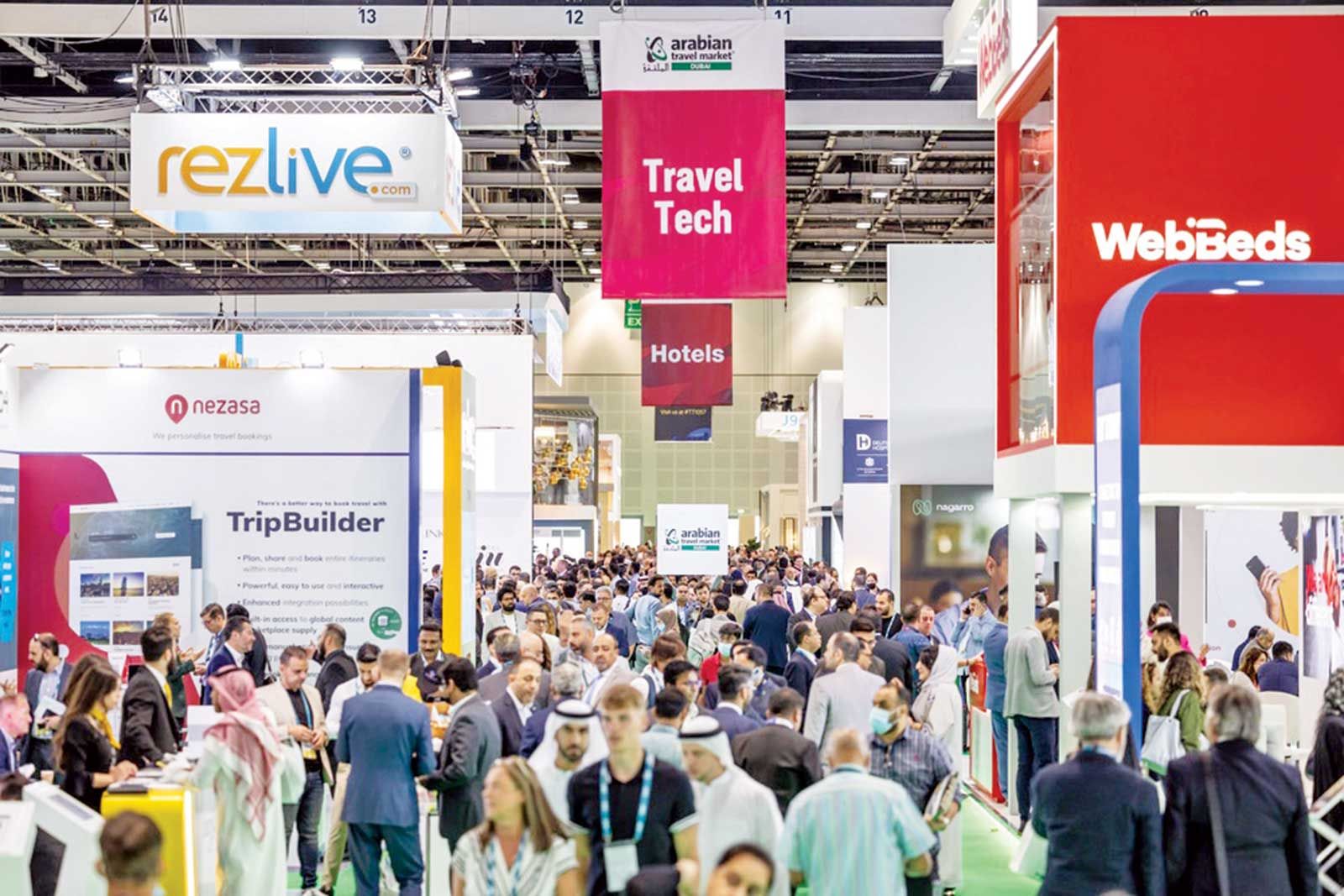 80 عارضاً يقدمون أحدث التقنيات في سوق السفر العربي 2023