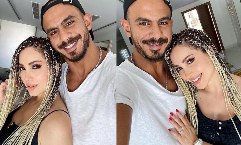 نسرين طافش تعود إلى زوجها شريف شرقاوي