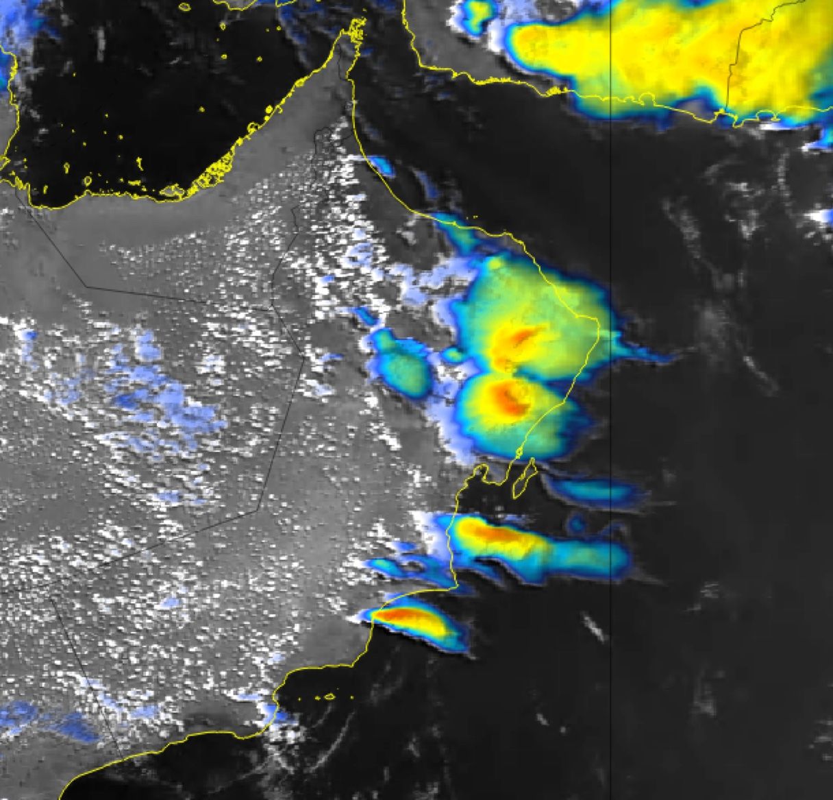 الأرصاد: سُحب ركامية وتساقط حبات البرد على 4 محافظات