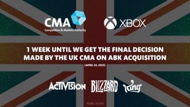 تم حظر استحواذ مايكروسوفت على Activision Blizzard من قبل المنظمين في المملكة المتحدة
