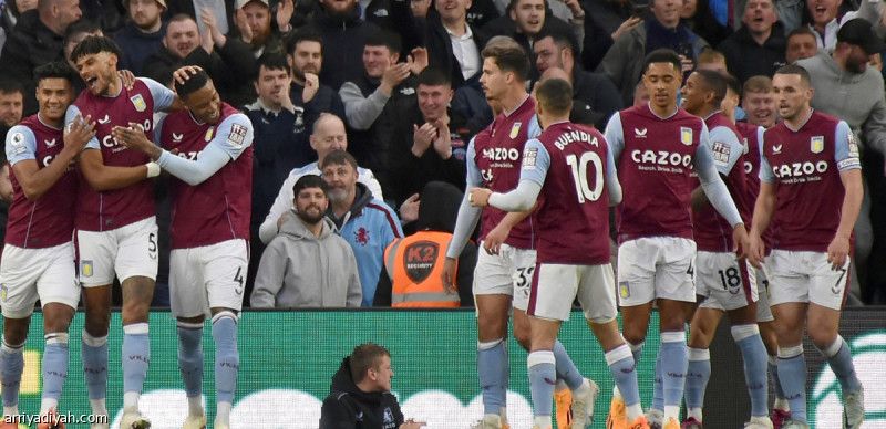 أستون فيلا يعبر فولهام