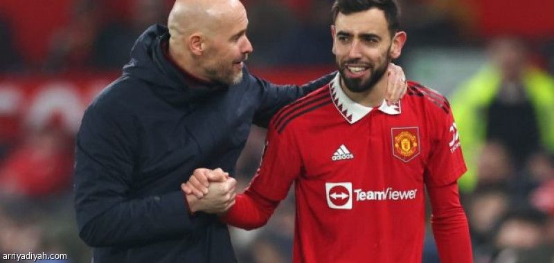 تن هاج: فرنانديز لديه فرصة المشاركة أمام توتنهام