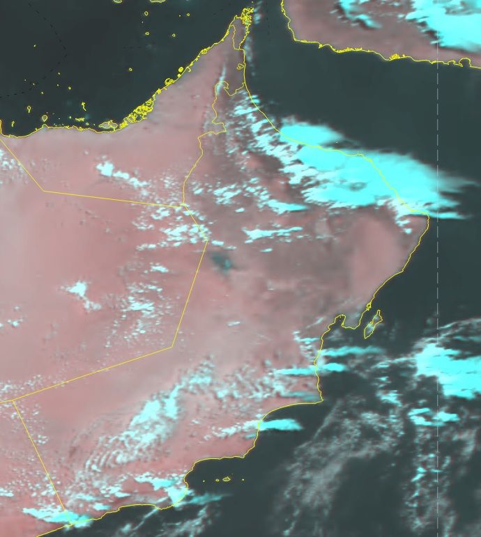 استمرار هطول الأمطار على هذه المحافظات
