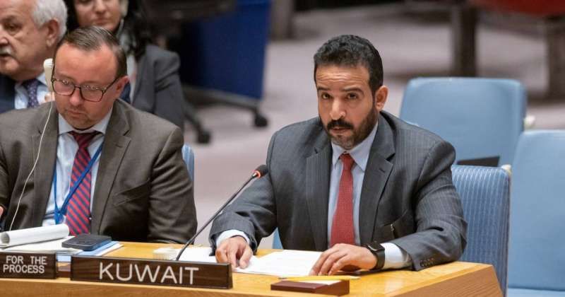 الكويت تجدد مطالبتها لمجلس الأمن بإدانة عنف الاحتلال ضد المدنيين الفلسطينيين
