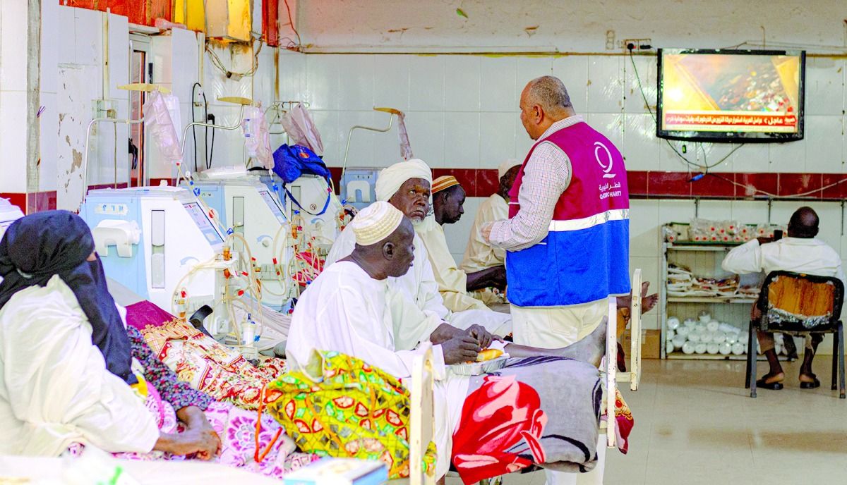 مساعدات إغاثية من قطر الخيرية للمستشفيات المتضررة بالسودان