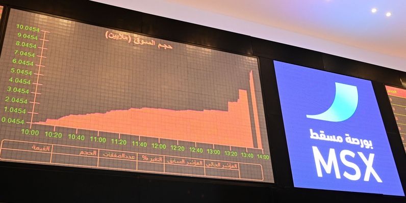 ارتفاع مؤشر بورصة مسقط بنسبة 0.05 بالمائة