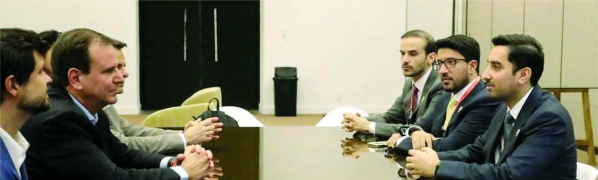 مدير «الاتصال الحكومي» يجتمع مع عمدة ريو دي جانيرو