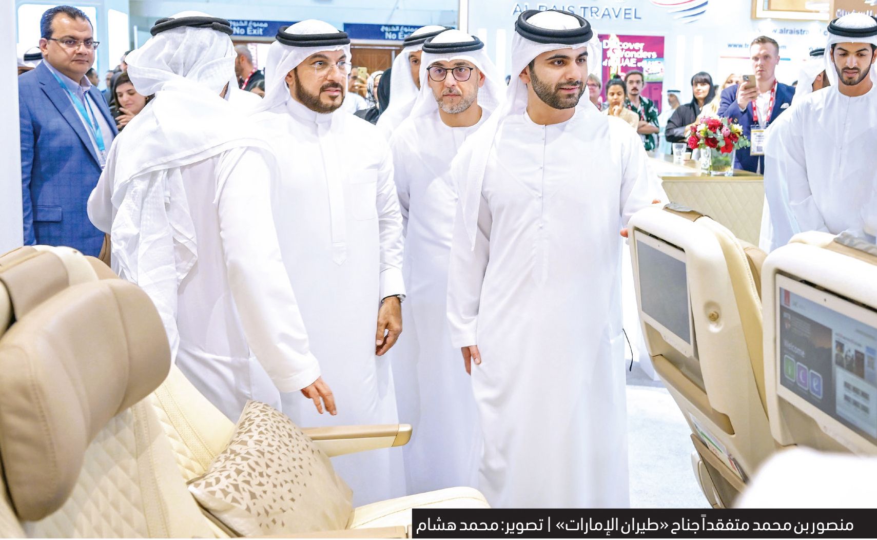 منصور بن محمد: الزيادة المضطردة بعدد الزوار تعكس ريادة دبي في خريطة السياحة العالمية