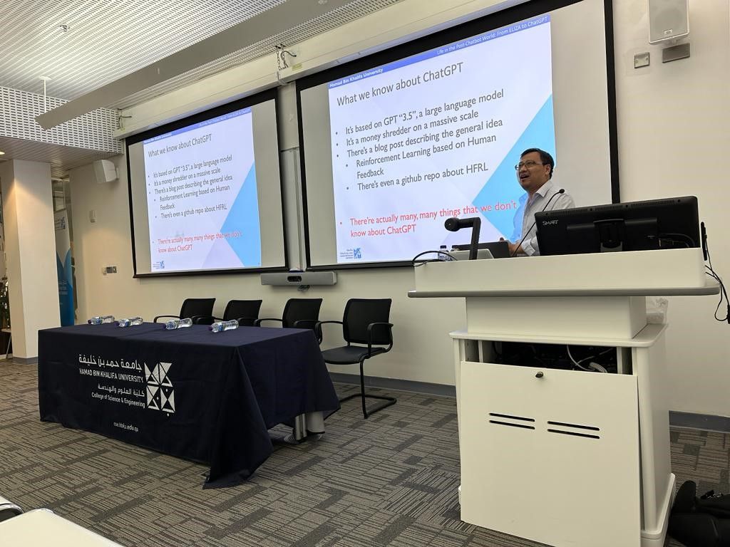 جامعة حمد بن خليفة تناقش الآثار الأخلاقية لروبوتات المحادثة