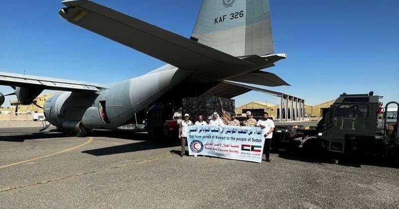 الجسر الجوي لإغاثة السودان.. إقلاع الطائرة الثانية محملة بـ 10 أطنان من المواد الطبية
