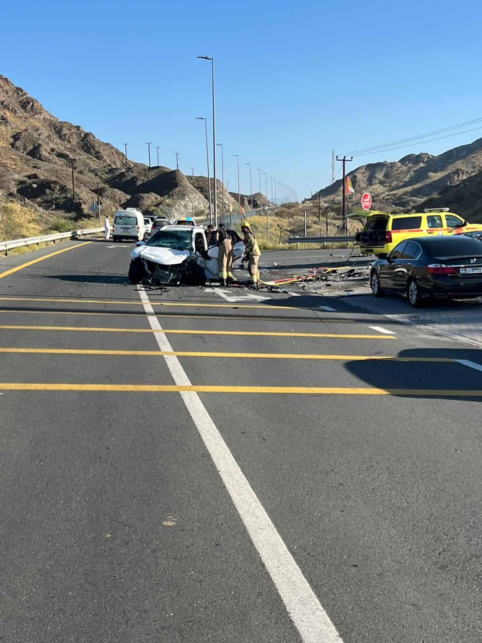 وفاة مواطنين عشرينيين في حادث تصادم خطير بمسافي