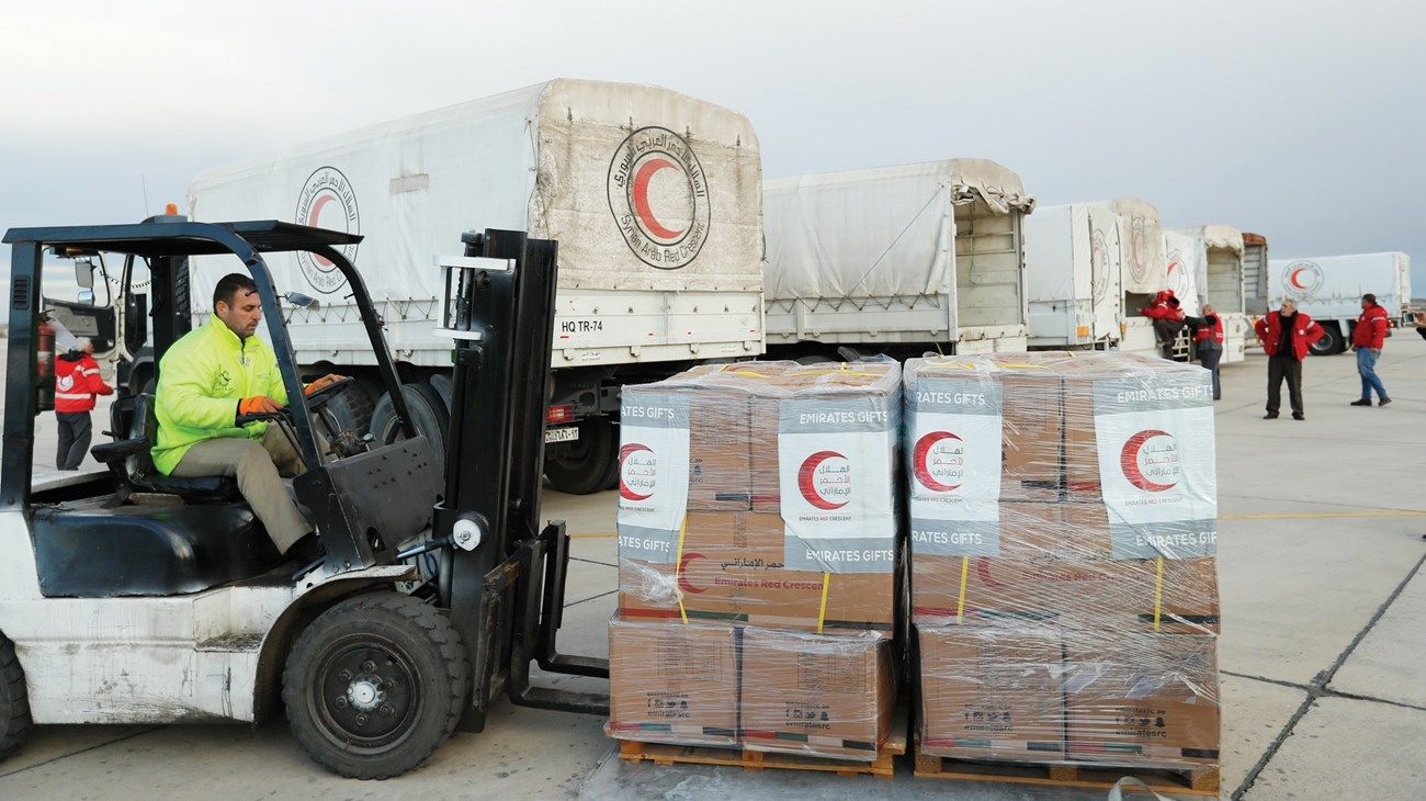 "الفارس الشهم2" يعلن توزيع 156 ألف طرد غذائي في المحافظات السورية