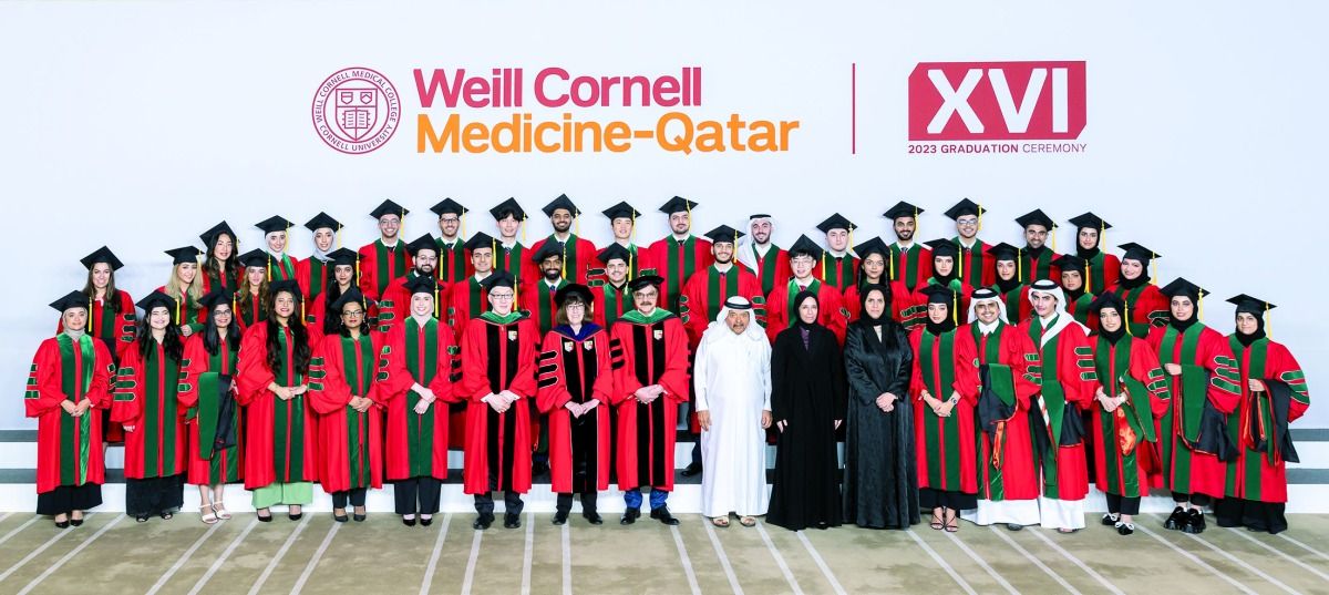 «وايل كورنيل للطب - قطر» تحتفل  بتخريج 42 طبيباً وطبيبة