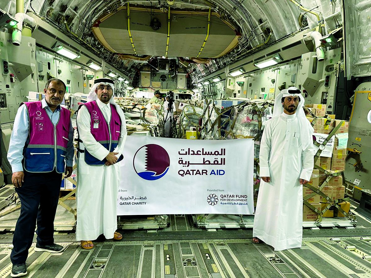 «قطر الخيرية» تقدم مساعدات إغاثية للسودان