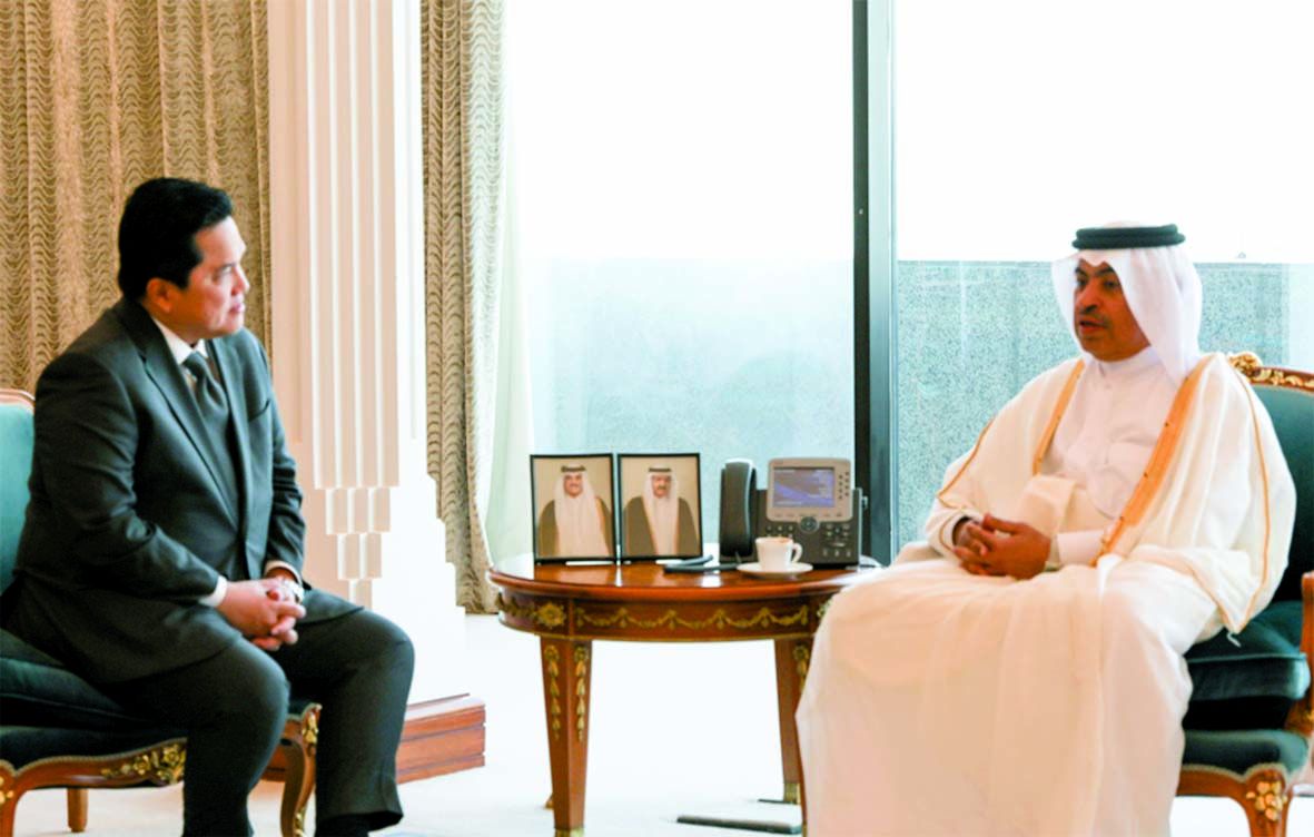 وزير المالية يناقش سبل تعزيز  العلاقات التجارية مع إندونيسيا