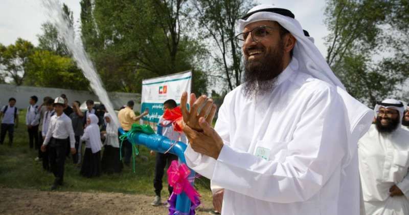 «شركاء الخير 13» تفتتح شبكة مياه في قيرغيزستان