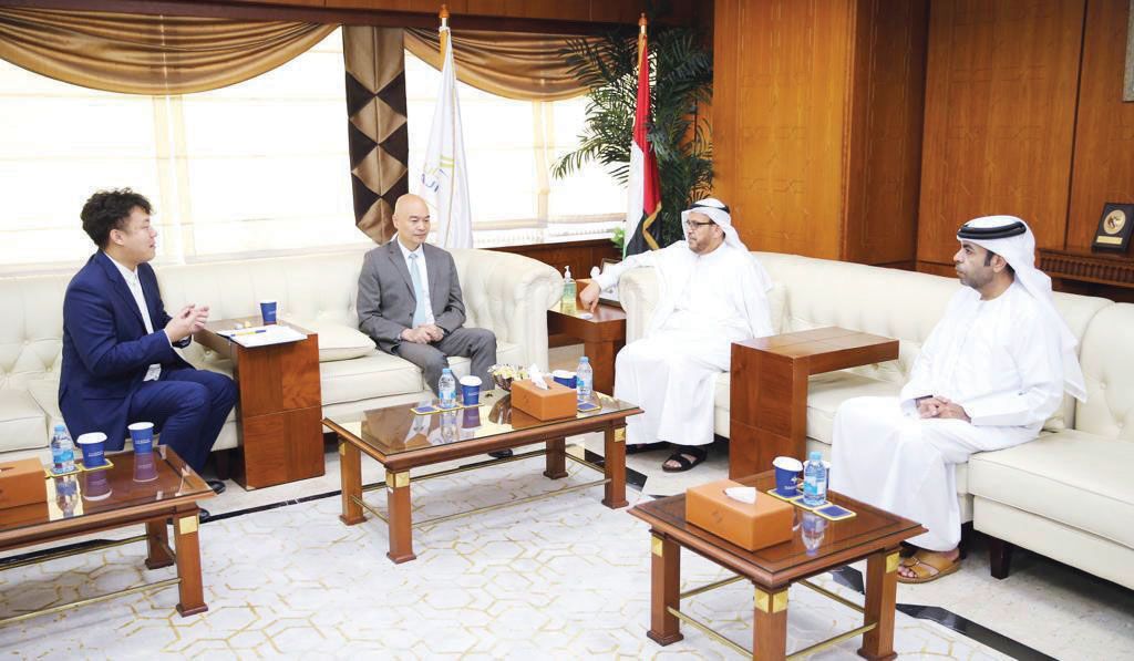 غرفة عجمان تستقطب شركات التكنولوجيا الصينية
