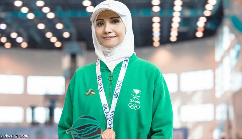 «أخضر الغوص» يحقق فضية وبرونزية العالم