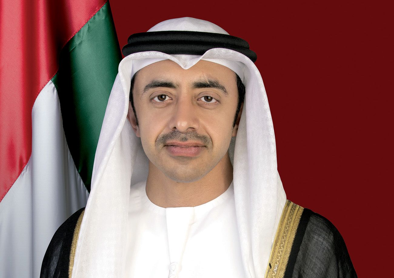 عبدالله بن زايد يلتقي وزير الخارجية في حكومة الظل البريطانية