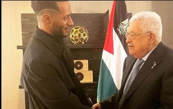 منيح الي شفناك.. لقاء محمود عباس ومحمد رمضان يثير الجدل