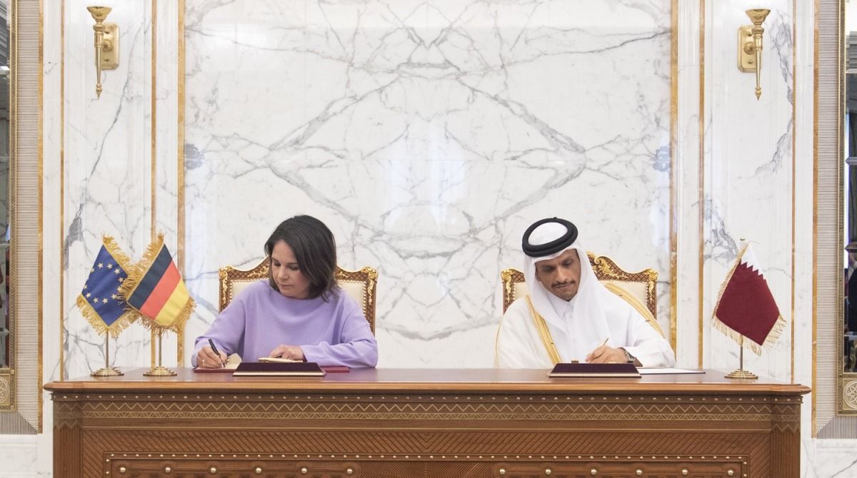 قطر وألمانيا تعلنان إطلاق حوار استراتيجي بينهما