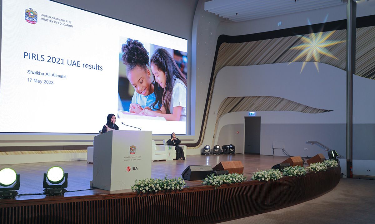 طلبة الإمارات يتقدمون 33 نقطة في تصنيف «PIRLS 2021» العالمي
