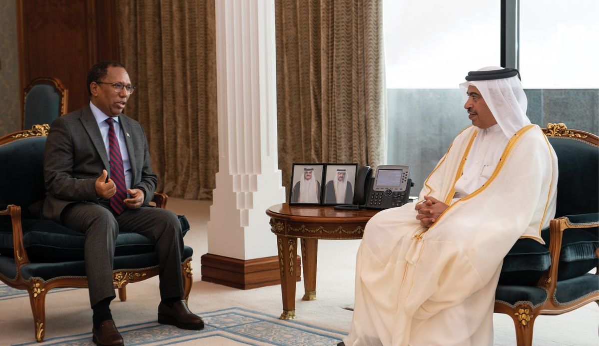 وزير المالية يجتمع مع نظيره الصومالي