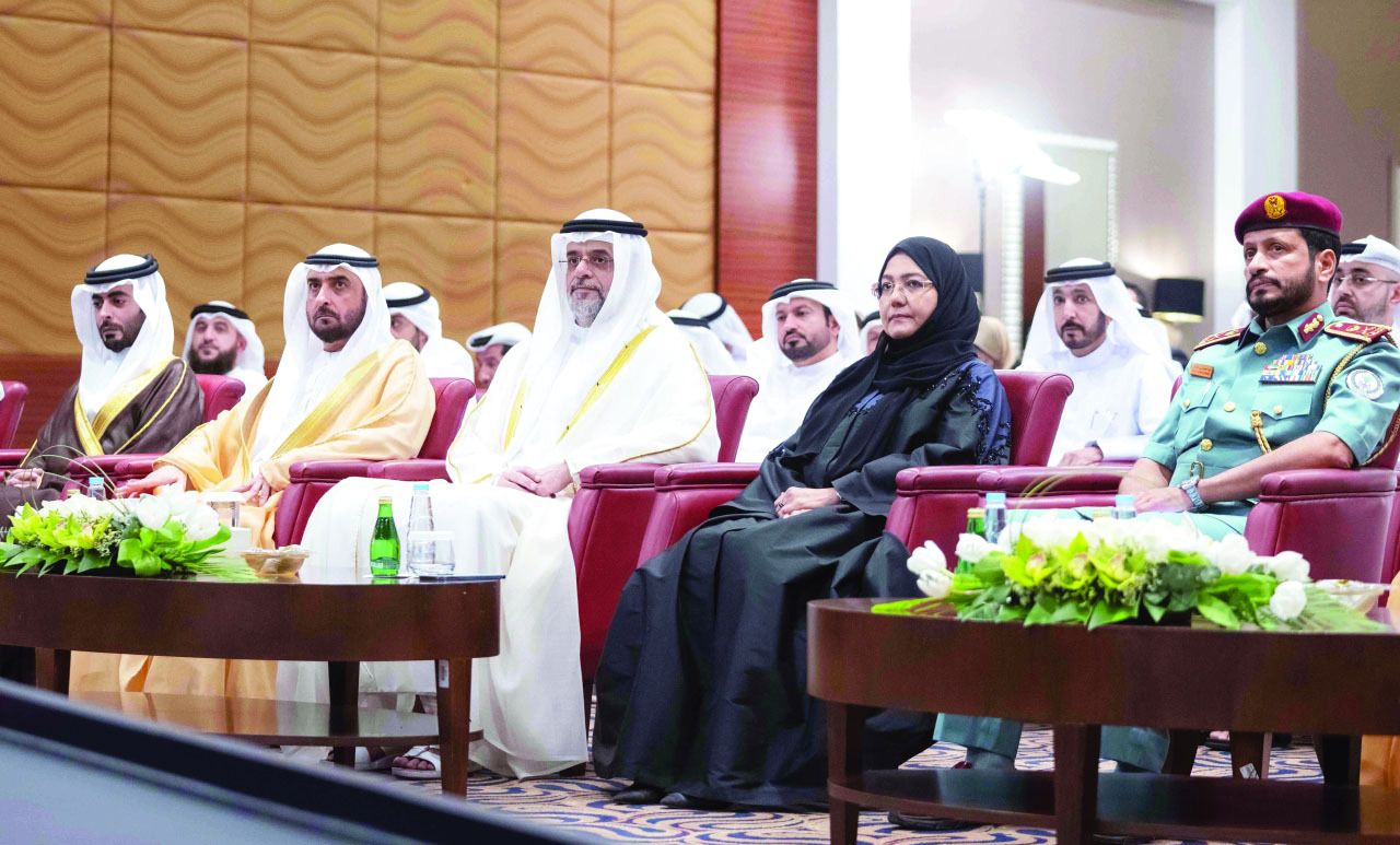 سلطان بن محمد القاسمي يشهد تكريم رعاة «الشارقة الإنسانية»