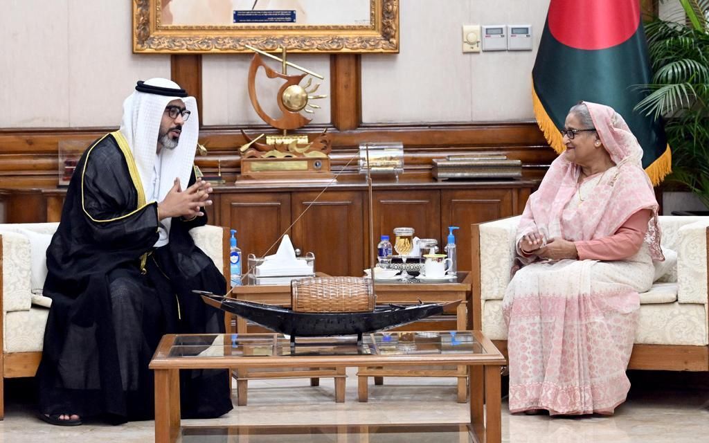 محمد بن راشد يبعث رسالة إلى رئيسة وزراء بنغلاديش للمشاركة في COP28