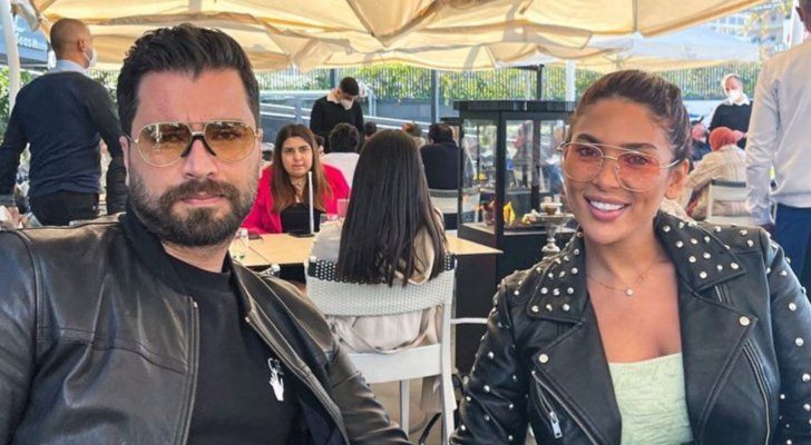 رقصة معتصم النهار ولين برنجكجي تضج السوشيال ميديا