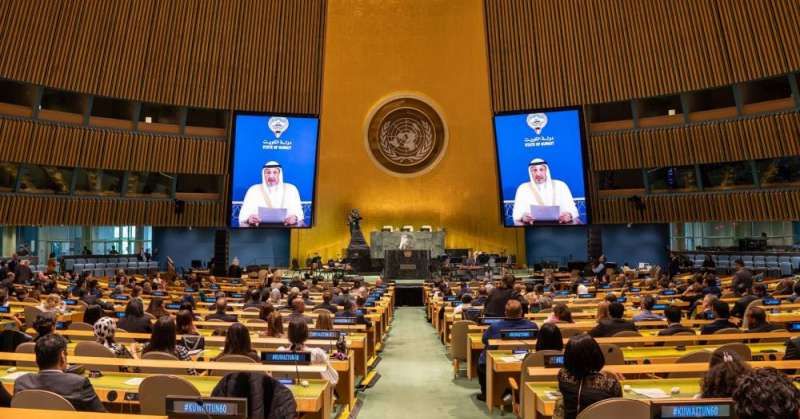 وزير الخارجية: الكويت تسعى إلى تعزيز شراكتها القوية والتاريخية مع الأمم المتحدة