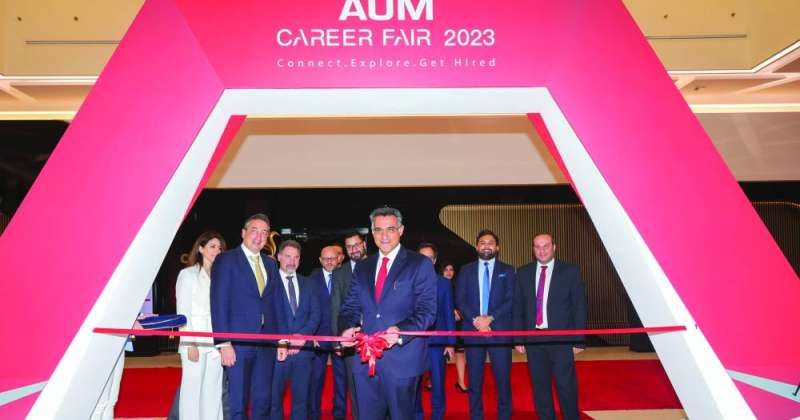 AUM نظّمت معرض التوظيف التاسع