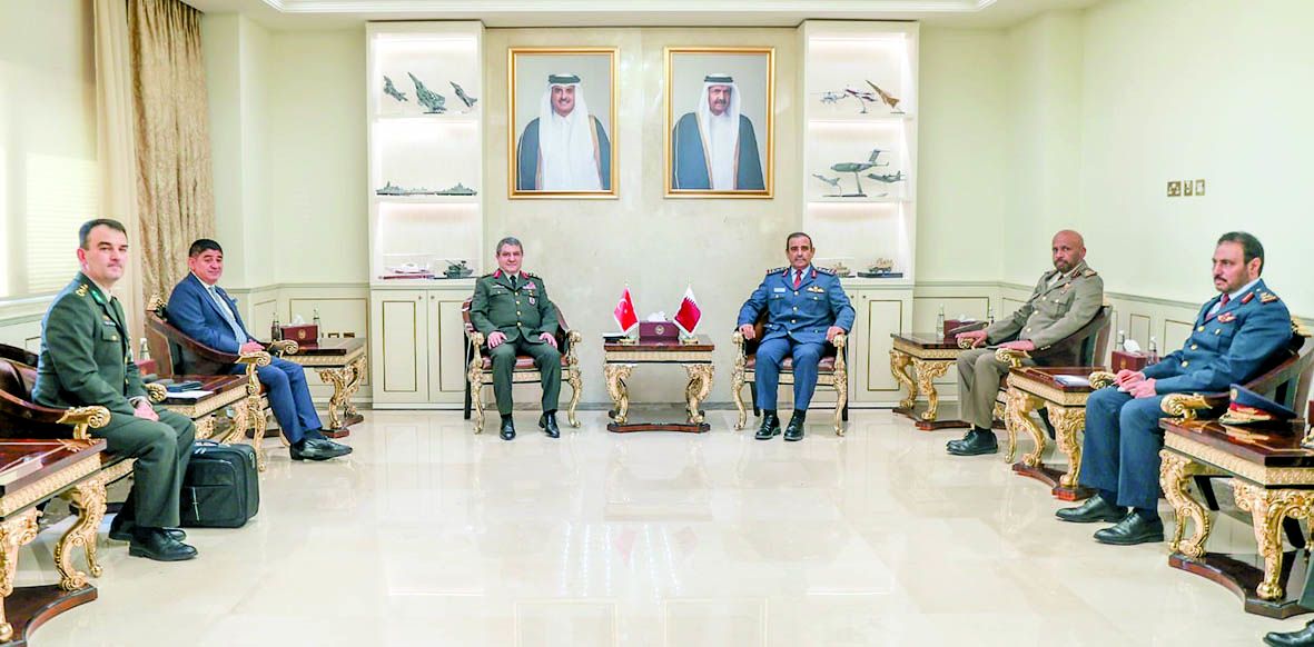 رئيس الأركان يلتقي رئيس الأركان الثاني للقوات التركية