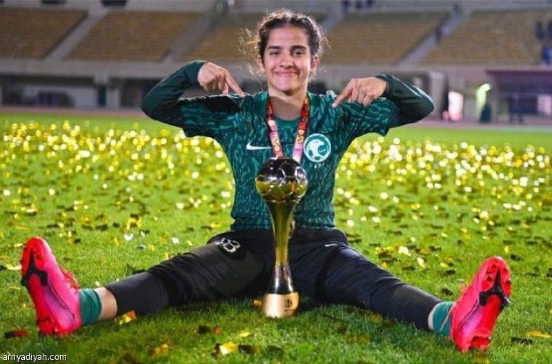 من هي مجد العتيبي الموهبة الناشئة في أخضر السيدات؟