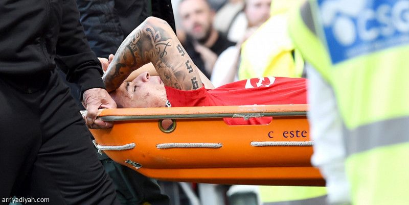 إصابة أنتوني تُقلق تين هاج