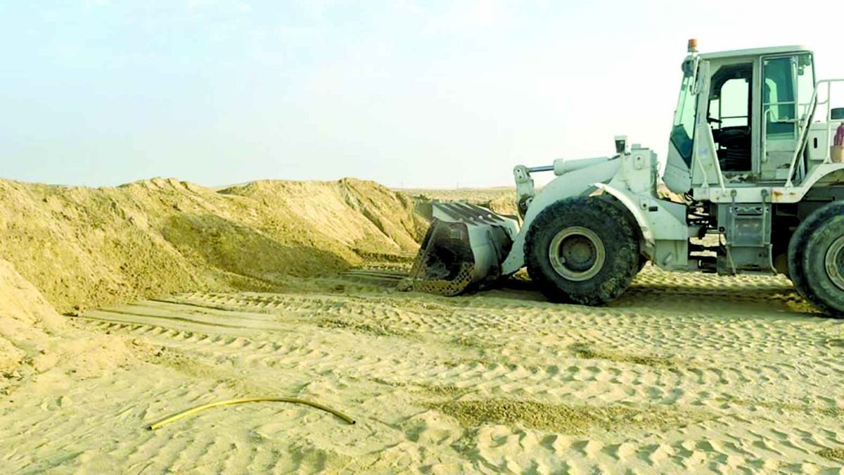 «البيئة» ترصد مخالفة لتجريف التربة