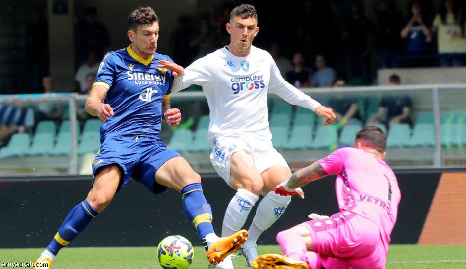 فيرونا يتعادل مع إمبولي