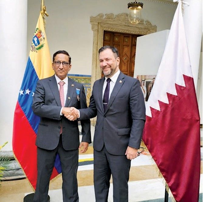 قطر وفنزويلا تحتفلان بالذكرى الخمسين لتأسيس العلاقات