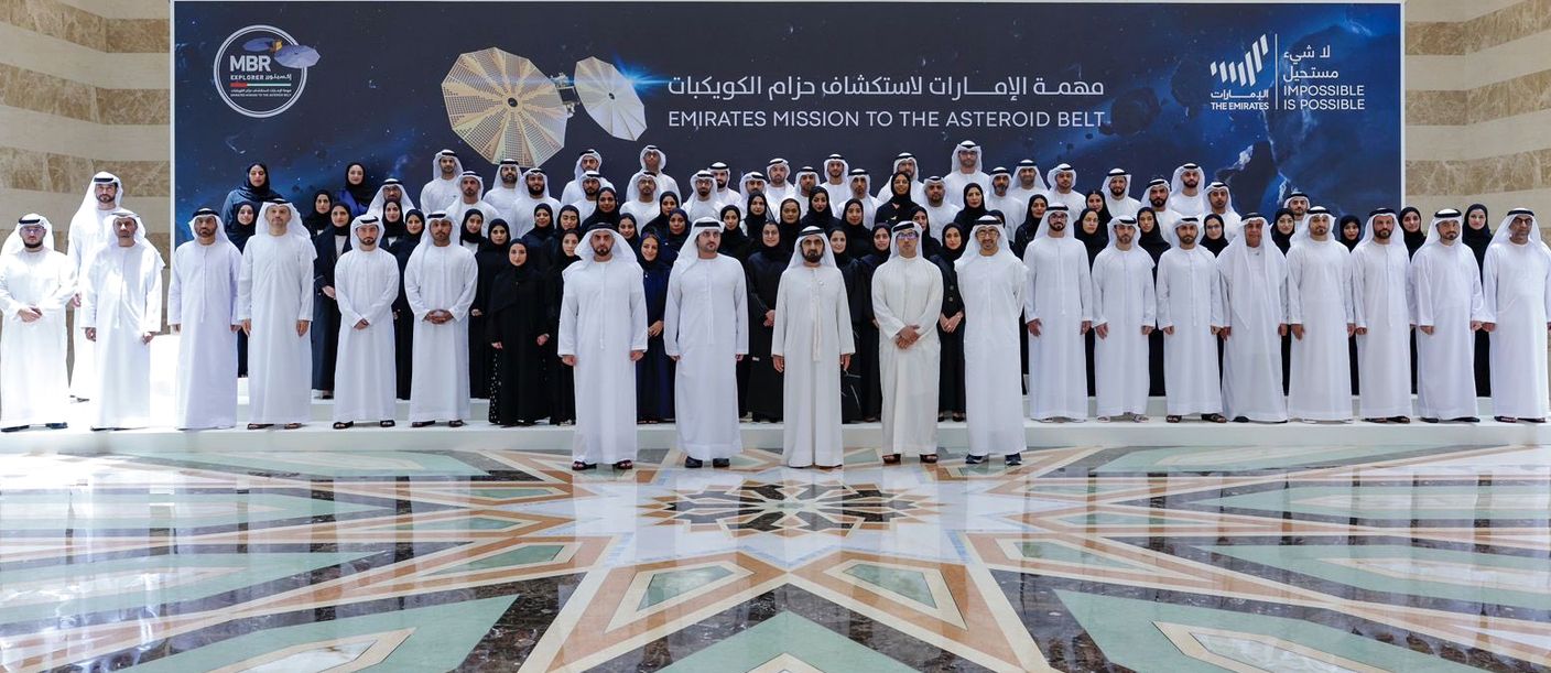 محمد بن راشد: الإمارات ستحلق في الفضاء لخمسة مليارات كيلومتر