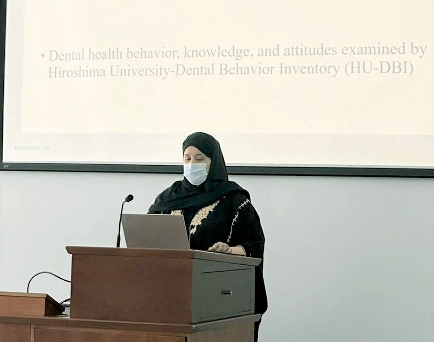 جامعة قطر تُناقش المشاريع البحثية لمرشحي الماجستير في الصحة العامة
