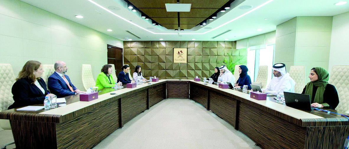 لولوة الخاطر تجتمع مع الممثلة الخاصة للأمين العام للأمم المتحدة