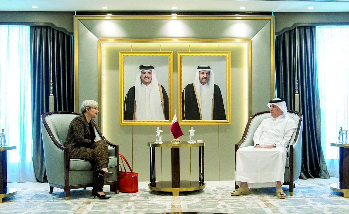 المريخي يودّع سفراء كوبا وهولندا وأستراليا